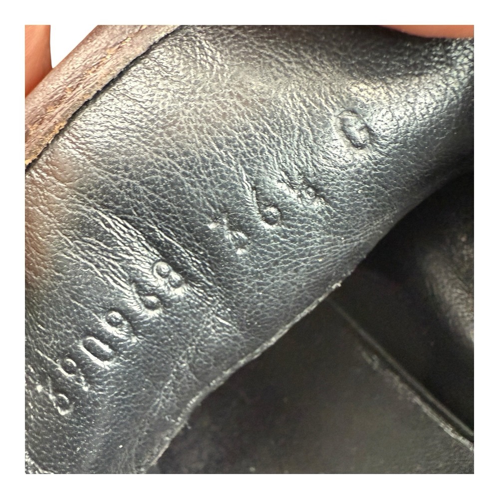 Gucci GG Monogram High Top Sneakers Brown Leather Canvas 390968 Women's 36.5 G - Picture 10 of 13